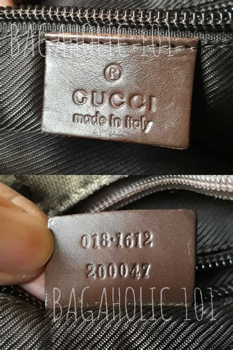 gucci luggage serial numbers.